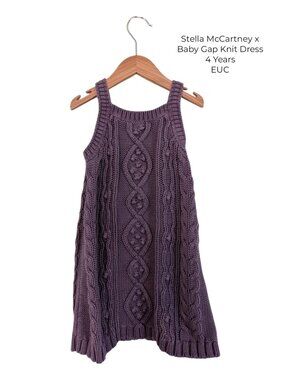 Stella McCartney x Baby Gap Knit Dress 4T Girls